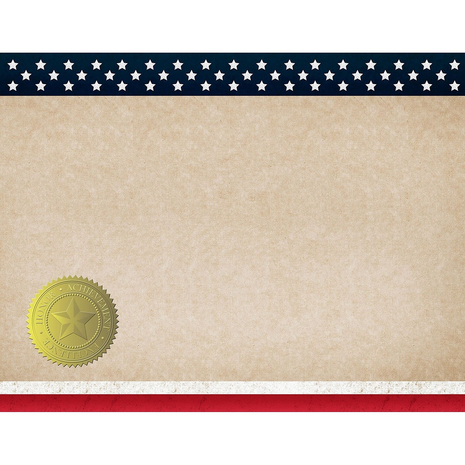 Great Papers! Patriotic Certificate, 8.5 x 11, 25 count (2015083)
