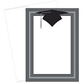 Great Papers! Class Hat Flat Card Invitation, 5.5 x 7.75, 20 count (2015091)