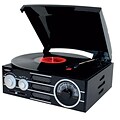 3 Speed Stereo Turntable with Radio and Pitch Control