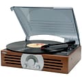 3 Speed Stereo Turntable with AM/FM Radio