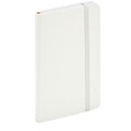 Poppin Small Softcover Notebooks, 3.5 x 5.5, College Ruled, White, Set of 25 (101854)