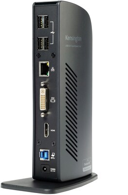 Kensington® K33972US USB 3.0 Docking Station W/Dual DVI/HDMI/VGA Video