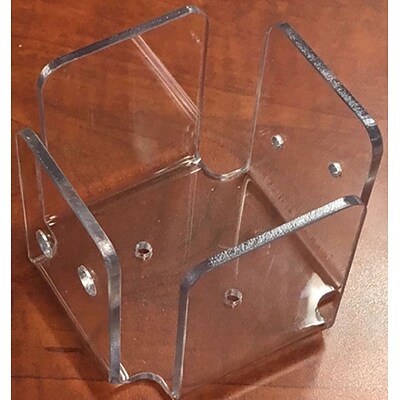 Acrylic Wall Mount for 1-Quart Sharps Container
