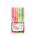 Erin Condren Markers- Party Pops, Fiber Point Pens, 6/Pack Assorted Colors  (140896)