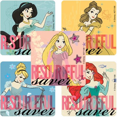 SmileMakers® Disney Princess Resourceful Saver; 100/Roll