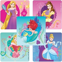 SmileMakers® Disney Princess Enchanted Stickers; 2-1/2”H x 2-1/2”W, 100/Roll