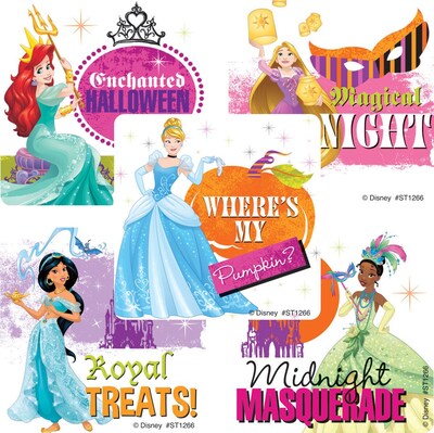 SmileMakers® Disney Princess Halloween Stickers; 100/Box