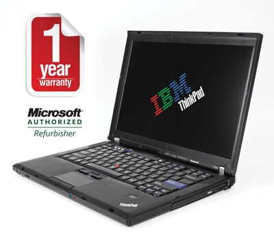 Lenovo Refurbished Thinkpad 14 Laptop T400 with Intel; 3GB RAM, 160GB Hard Drive, Win 10 Prem