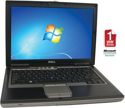 Dell D630 14 Refurbished Laptop, Intel® Core™ 2 Duo 1.6GHz Processor, 2GB Memory, 80GB Hard Drive