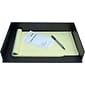Victor Technology Wood Midnight Black Stackable Legal Size paper Letter Tray (1168-5)