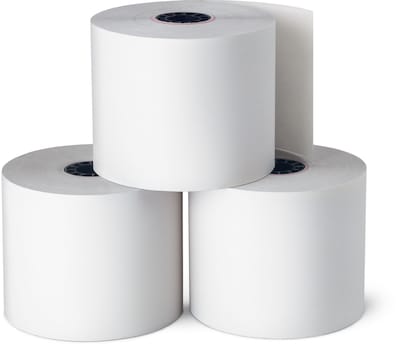 Staples® Bond Rolls, 2-Ply, 2-1/4 x 85, 10/Pack (18218-CC)