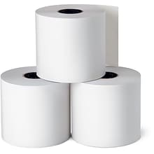 Staples® POS Bond Paper Rolls with End of Roll Warning Strip, 1-Ply, 2 3/4 x 128, 10/Pack (28388/6