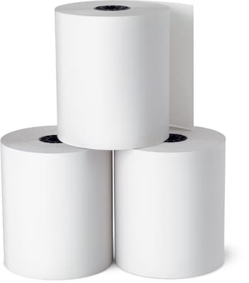 Thermal Paper Rolls, 1-Ply, 3 1/8 x 230, 10/Pack (28386/452170)