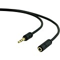 Staples 6 3.5mm Auxiliary Audio Extension Cable, Black