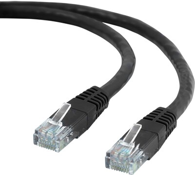 Staples 7 CAT6 Ethernet Networking Cable, Black