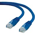 Staples 14 CAT5e Ethernet Networking Cable, Blue