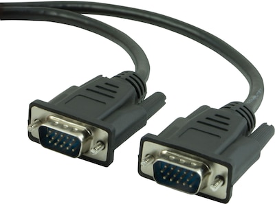 6 VGA/SVGA Monitor Cable, Black