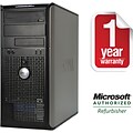 Dell OptiPlex 780 Tower Refurbished Desktop Computer, Core2 Duo-2.93Ghz, 4GB Memory, 750GB HDD