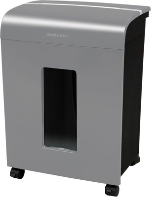 EMBASSY 14 Sheet Micro-cut Paper Shredder, Dove Gray (LM140PVII)