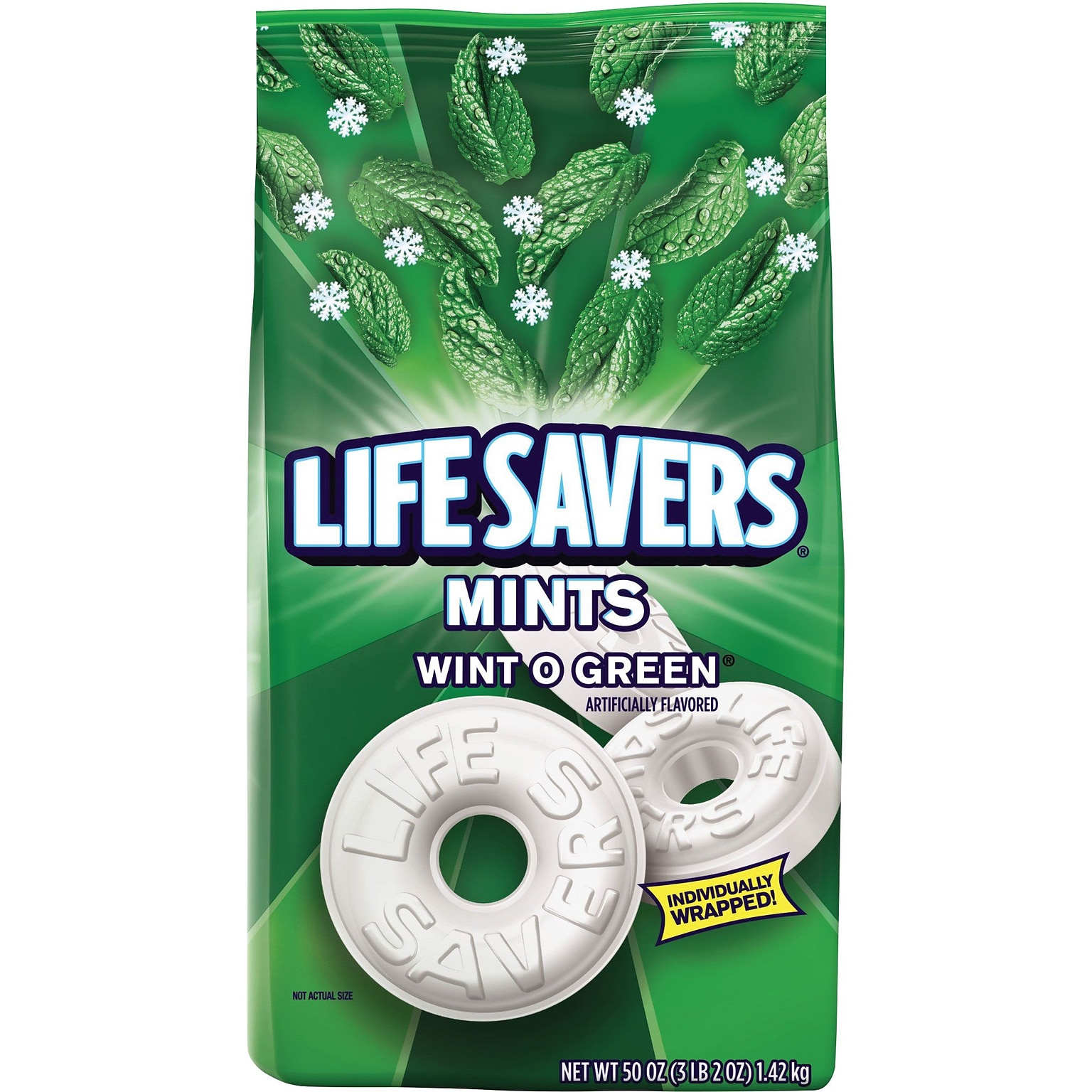 Lifesavers Wint-O-Green Mints, 50 oz. (MMM29060)