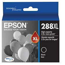 Epson T288XL Black High Yield Ink Cartridge (T288XL120-S)