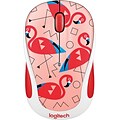 Logitech 910-004678 Wireless Advanced Optical Mouse, Flamingo