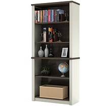 Bestar® White Chocolate Prestige+ Bookcase