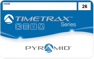 Pyramid TimeTrax Swipe Cards, 26-50