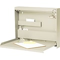 White Economy WallWrite® Fold-Up Desk