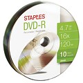 4.7GB Printable DVD-R, Spindle, 50/Pack