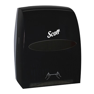 scott dispenser towel paper touchless roll essential smoke dispensers hardwound hard quill manual towels staples hand janitorial