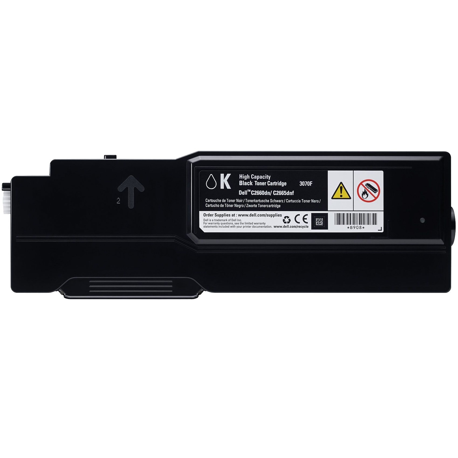 Premium Compatibles Dell Y5CW4 Black Remanufactured Toner Cartridge, High Yield