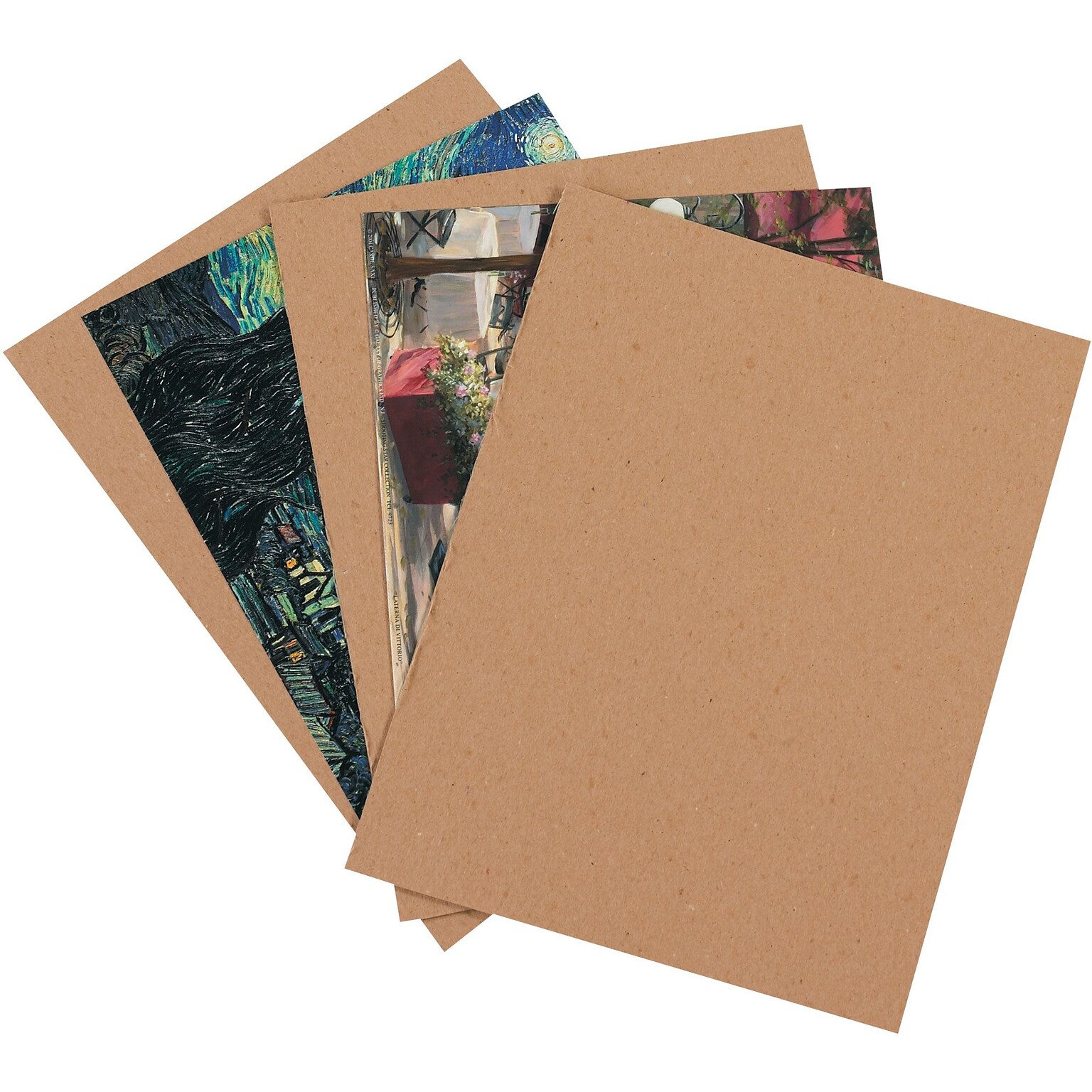 5 x 7 Staples Chipboard Pad, 1125/Case (CP57)