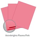 Neenah Astrobrights Smooth Colored Paper, 24 lbs, 8.5 x 11, Plasma Pink, 5000 Sheets/Carton (22119W)