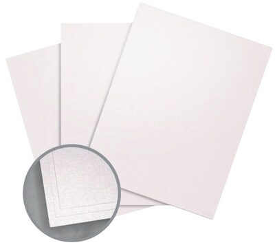 CTI Paper Glama Natural 105 lb. Paper, 8.5 x 11, Snow Willow, 800 Sheets/Carton (A10511SW-F)