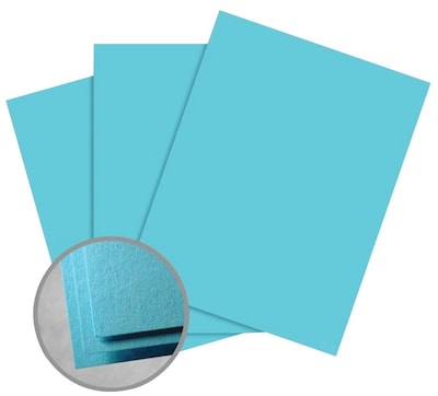 Neenah Astrobrights Smooth Colored Paper, 24 lbs, 8.5 x 11, Lunar Blue, 5000 Sheets/Carton (22521W