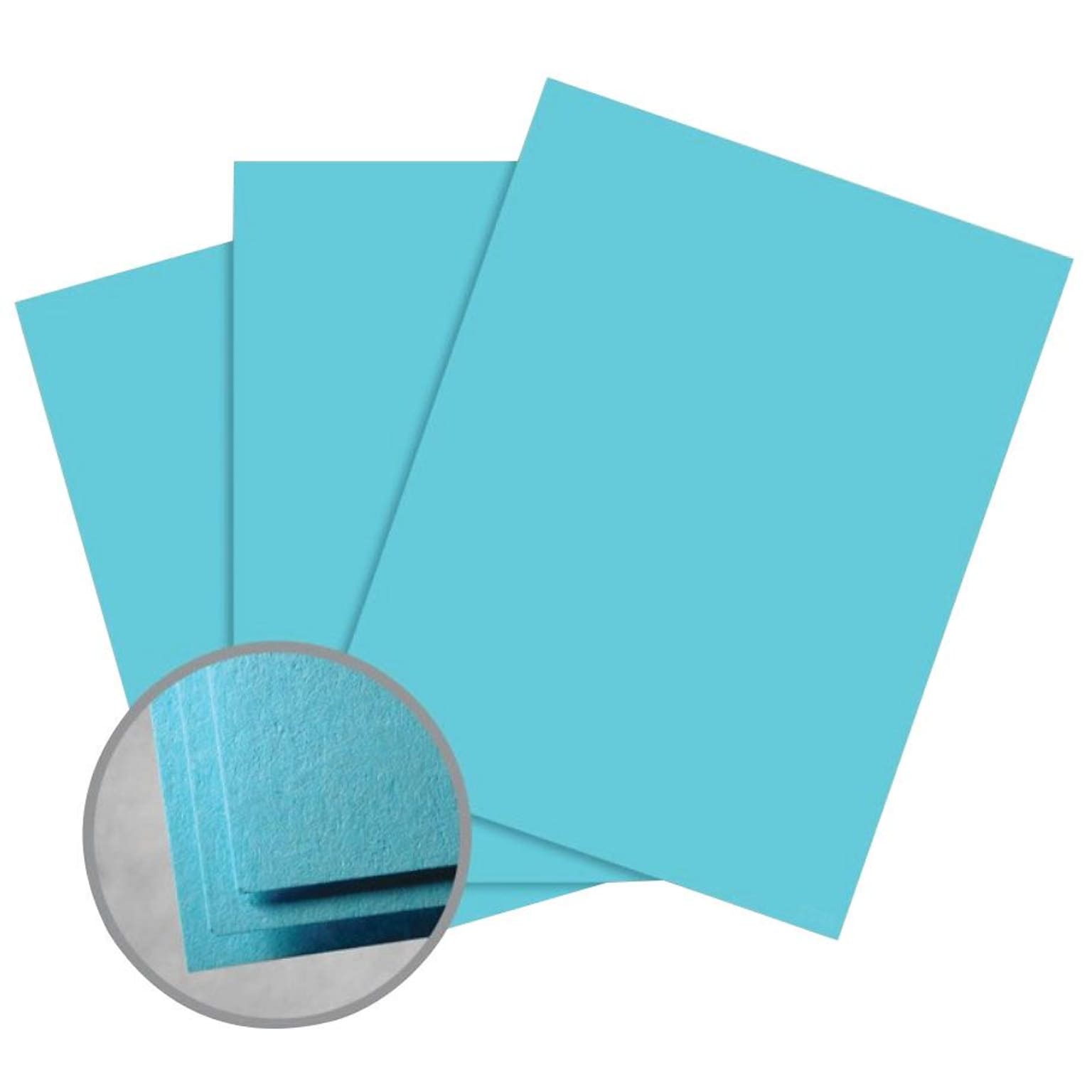 Neenah Astrobrights Smooth Colored Paper, 24 lbs, 8.5 x 11, Lunar Blue, 5000 Sheets/Carton (22521W)