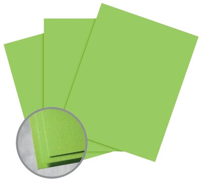 Neenah Astrobrights Smooth Colored Paper, 24 lbs, 8.5 x 11, Vulcan Green, 5000 Sheets/Carton (21859W)