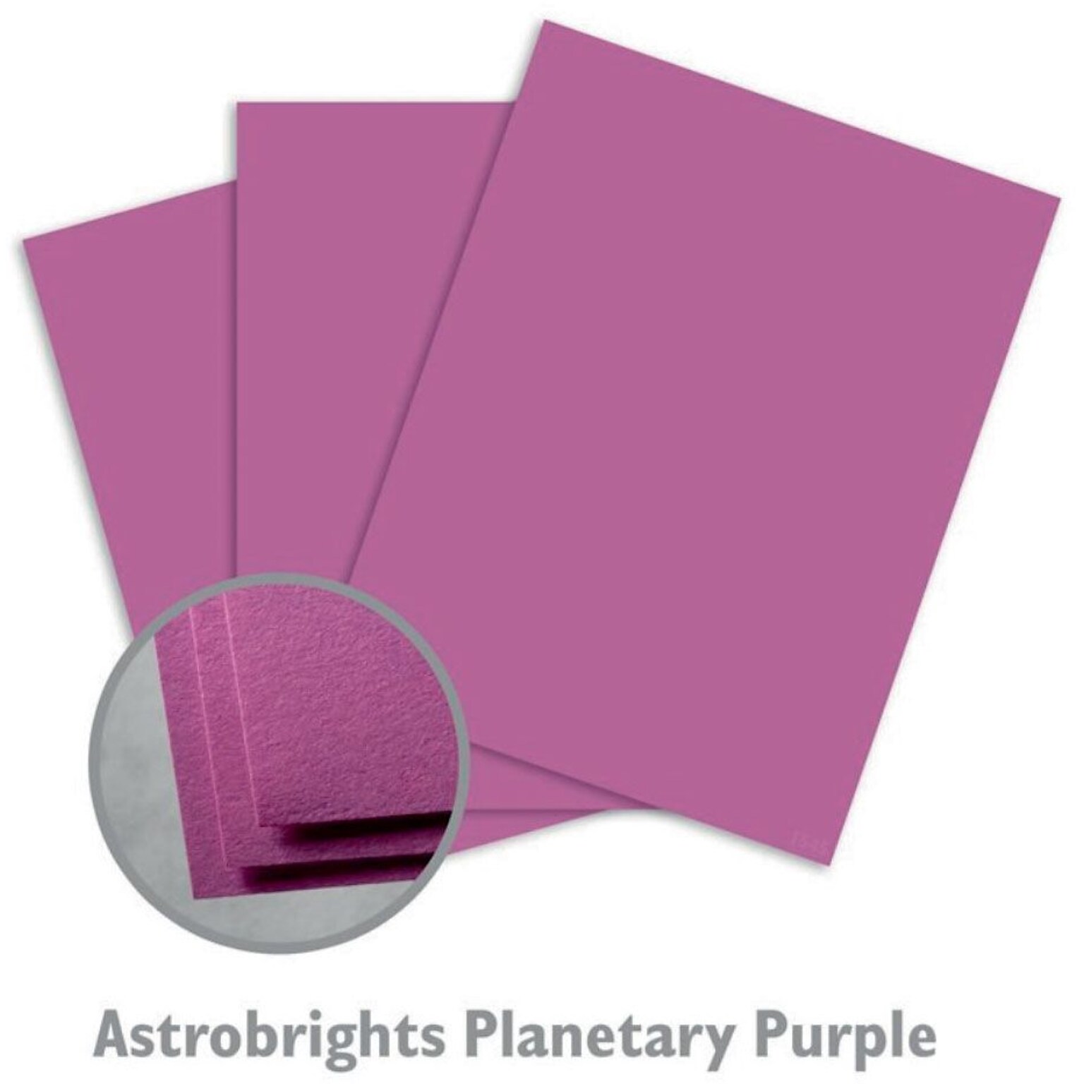 Astrobrights Smooth Color Paper, 8.5 x 11, 65# Cover, Planetary Purple, 2000/CA