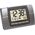 Datexx® Radio Control LCD Alarm Clock; Gray