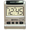 Teledex® DF-601 Travel Alarm Clock with Flip Stand