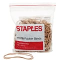 Staples® Premium Rubber Bands, #117B, 7 x 1/8, 1 lb. Bag, 200/Pack (28621-CC)