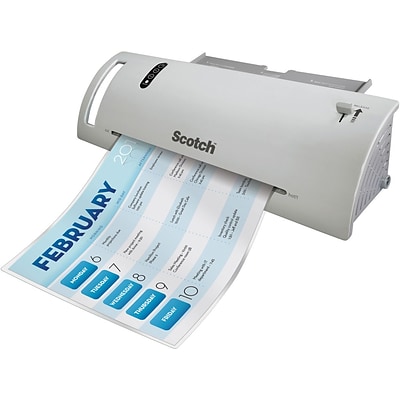 Scotch™ Thermal Laminator, 1 Thermal Laminator with 20 Letter Size Pouches (TL1302VP)