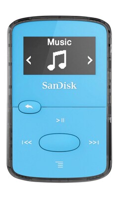 Sandisk® 8GB Clip Jam MP3 Player; Blue