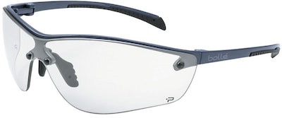 Bolle Silium+ Safety Glasses, Clear Lens, Anti-Scratch