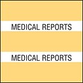Medical Arts Press® Large Chart Divider Tabs, Medical Reports, Tan