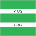 Medical Arts Press® Large Chart Divider Tabs, X-Ray, Lt. Green
