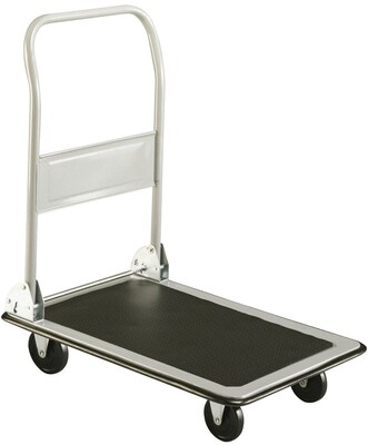 Safco Tuff Truck Large Platform Hand Truck, 500 Lb. Capacity, Gray (4063)