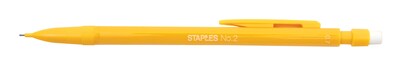 Staples Mechanical Pencil, 0.7mm, #2 Medium Lead, 2 Dozen (26930-CC)