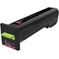 Lexmark 82 Magenta High Yield Toner Cartridge